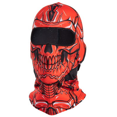Κουκούλα προσώπου αναβάτη - μπαλακλάβα ICE2 AIR SCULL RED