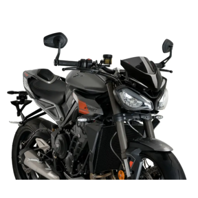 Ζελατίνα μηχανής Puig New Generation Γενιά Sport Triumph STREET TRIPLE 765R/RS 23-25 Dark Smoke