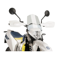 Ζελατίνα μηχανής Puig New Generation Sport Enduro 701, Supermoto 701 15-25 Clear