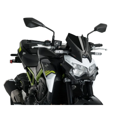 Ζελατίνα μηχανής Puig New Generation Sport Kawasaki Z900 20-24, Z900SE 22-24 Black
