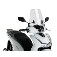 Ζελατίνα μηχανής Puig Urban Honda Scoopy SH125i 21-26, SH150i 21-25, SH1350i 21-26 Clear