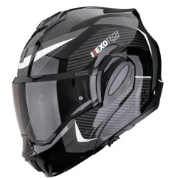 Κράνος μηχανής SCORPION Exo-Tech Evo Pro ACUTI Black-Silver