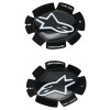 Σετ ξύστρες αναβάτη ALPINESTARS GP Plus BLACK/WHITE