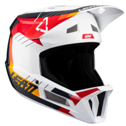 Κράνος ποδηλασίας LEATT MTB Gravity 2.0 V24 White/Red Κράνος ποδηλασίας LEATT MTB Gravity 2.0 V24 White/Red