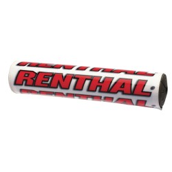 Μαξιλαράκι τιμονιού RENTHAL BAR PAD WHT/RED Μαξιλαράκι τιμονιού RENTHAL BAR PAD WHT/RED