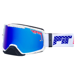 Γυαλιά Motocross Pit Viper The Merika Brapstrap Goggle Large Blue Lens Γυαλιά Motocross Pit Viper The Merika Brapstrap Goggle Large Blue Lens