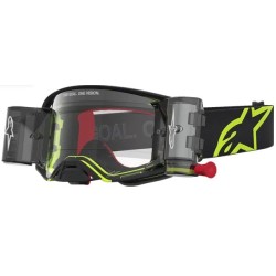 Μάσκα Motocross ALPINESTARS SUPERTECH FIRMA ROLL OFF BLK YEL FLO CLEAR