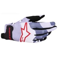 Γάντια Motocross ALPINESTARS RADAR 27 GRY/RED/BLK