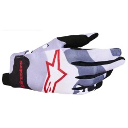 Γάντια Motocross ALPINESTARS RADAR 27 GRY/RED/BLK