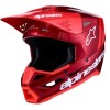 Κράνος motocross ALPINESTARS SM3 RADIUM RED/WHT