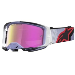 Μάσκα motocross ALPINESTARS VISION 8 MAVEN LAV BLACK MIRROR-PINK
