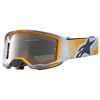 Μάσκα motocross ALPINESTARS VISION 8 MAVEN DUST BL/ORG MRR SILVR