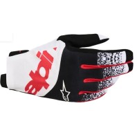 Γάντια Motocross ALPINESTARS TECHSTAR BLK/WHT/RED