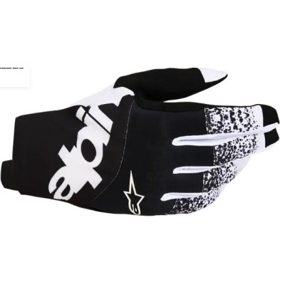 Γάντια Motocross ALPINESTARS TECHSTAR WH/BK