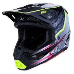 Κράνος Motocross ALPINESTARS SM7 BLASTER BLK/GRY/YLW
