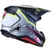 Κράνος Motocross ALPINESTARS SM7 BLASTER BLK/GRY/YLW thumb