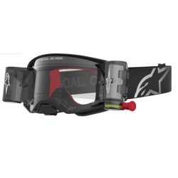 Μάσκα motocross ALPINESTARS SUPERTECH FIRMA ROLL OFF BLK/SIL/CLR Μάσκα motocross ALPINESTARS SUPERTECH FIRMA ROLL OFF BLK/SIL/CLR