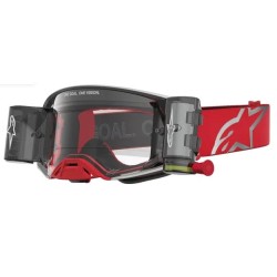 Μάσκα motocross ALPINESTARS SUPERTECH FIRMA ROLL OFF RED/SIL/CLR
