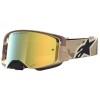 Μάσκα motocross ALPINESTARS SUPERTECH LONE CAMO DESERT MIRROR-GLD