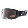 Μάσκα motocross ALPINESTARS SUPERTECH HITEN WHT BLACK MIRROR-SILVER