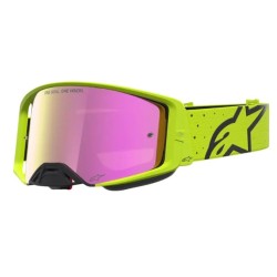 Μάσκα motocross ALPINESTARS SUPERTECH VESTA YEL FLUO BLK MIRROR-RED