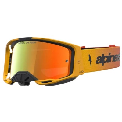 Μάσκα motocross ALPINESTARS VISION 8 AMBER FIRE RED BLK MIRROR-RED Μάσκα motocross ALPINESTARS VISION 8 AMBER FIRE RED BLK MIRROR-RED