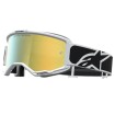 Μάσκα motocross ALPINESTARS VISION 5 RORA BLK WHITE MIR MIRROR-GOLD thumb