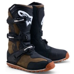 Μπότες motocross ALPINESTARS TECH-T BROWN BLACK GUM
