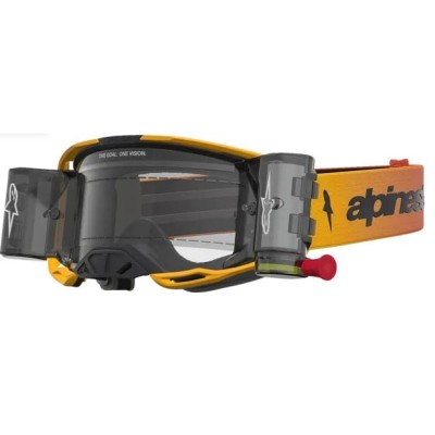 Μάσκα Motocross ALPINESTARS VISION 8 AMBER ROLL-OFF YLW/RD/BK Μάσκα Motocross ALPINESTARS VISION 8 AMBER ROLL-OFF YLW/RD/BK