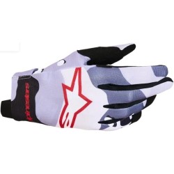 Παιδικά γάντια motocross ALPINESTARS RADAR GRY/LIL/BK
