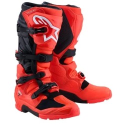 Μπότες Motocross ALPINESTARS TECH 7 C27 ENDURO RED FLUO BK Μπότες Motocross ALPINESTARS TECH 7 C27 ENDURO RED FLUO BK
