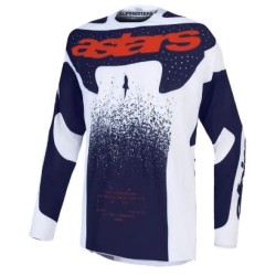 Μπλούζα Motocross ALPINESTARS TECHSTAR SWAN LIL/GY/RD