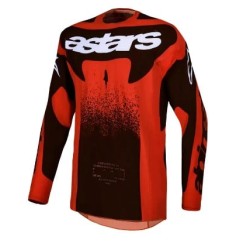 Μπλούζα motocross ALPINESTARS TECHSTAR SWAN RED/BK/WH Μπλούζα motocross ALPINESTARS TECHSTAR SWAN RED/BK/WH