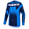 Μπλούζα Motocross ALPINESTARS TECHSTAR SWAN UCLA BLUE/DP BL