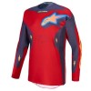 Μπλούζα Motocross ALPINESTARS RACER HUNT RED/CORAL