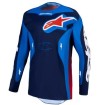 Μπλούζα Motocross ALPINESTARS RACER HUNT BLUE/RED thumb