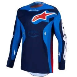 Μπλούζα Motocross ALPINESTARS RACER HUNT BLUE/RED Μπλούζα Motocross ALPINESTARS RACER HUNT BLUE/RED