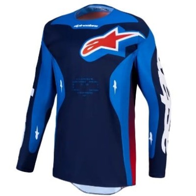 Μπλούζα Motocross ALPINESTARS RACER HUNT BLUE/RED Μπλούζα Motocross ALPINESTARS RACER HUNT BLUE/RED