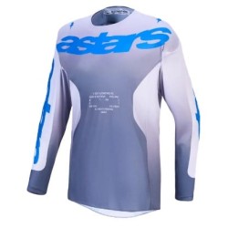 Μπλούζα motocross ALPINESTARS RACER AMBER GRY/LIL/BLU