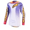 Μπλούζα motocross ALPINESTARS FLUID DRAG LIL/BLU/GLD