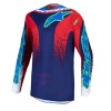 Μπλούζα Motocross ALPINESTARS FLUID DRAG BL/NV/RD/WH