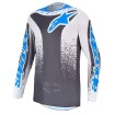 Μπλούζα Motocross ALPINESTARS FLUID DRAG GRY/LIL/BLU thumb