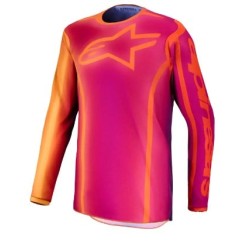 Μπλούζα motocross ALPINESTARS FLUID KEPLER PUR/ORG