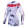 Μπλούζα Motocross ALPINESTARS RACER AIR LONE GY/CAM/WH/RD