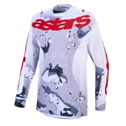 Μπλούζα Motocross ALPINESTARS RACER AIR LONE GY/CAM/WH/RD Μπλούζα Motocross ALPINESTARS RACER AIR LONE GY/CAM/WH/RD