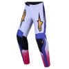 Παιδικό παντελόνι motocross ALPINESTARS FLUID DRAG LIL/BLU/GLD