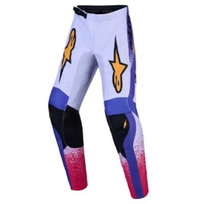 Παιδικό παντελόνι motocross ALPINESTARS FLUID DRAG LIL/BLU/GLD