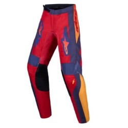 Παιδικό παντελόνι motocross ALPINESTARS FLUID HUNT RED/CORAL