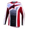 Μπλούζα motocross ALPINESTARS TECHSTAR MAVEN RED/WH/BK