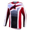Μπλούζα motocross ALPINESTARS TECHSTAR MAVEN RED/WH/BK thumb